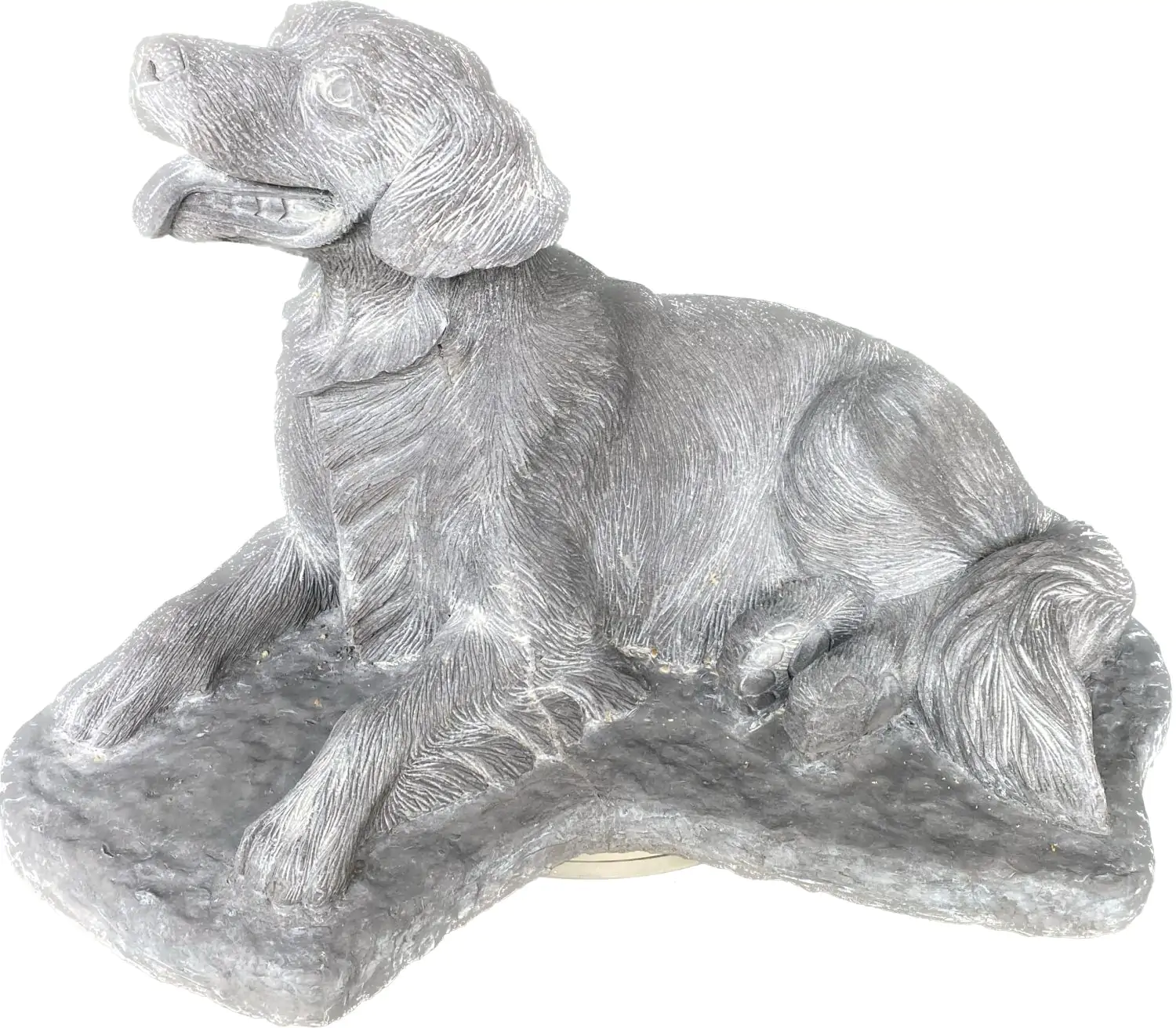  Product image 4 of the product “Cooper - Golden Retriver, lying on base  65cm L | cast stone ”